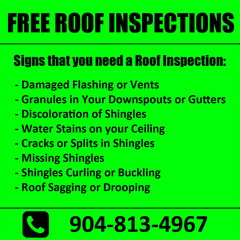 Signs that you need a Roof Inspection